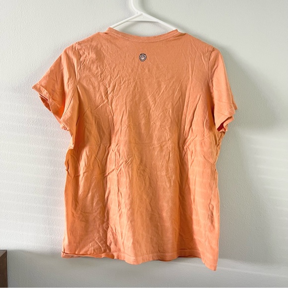 Life Is Good Women’s Sunflower Coral Light Orange T Shirt See Note Medium - Picture 7 of 8